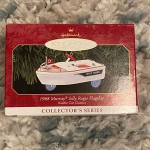 New 1999 Hallmark Ornament JOLLY ROGER Flagship" Kiddie Car Classics